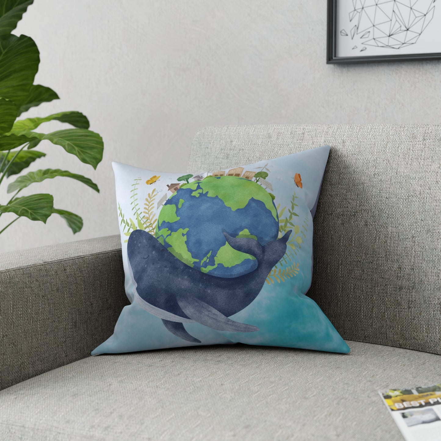 Earth & Mercury Pillow