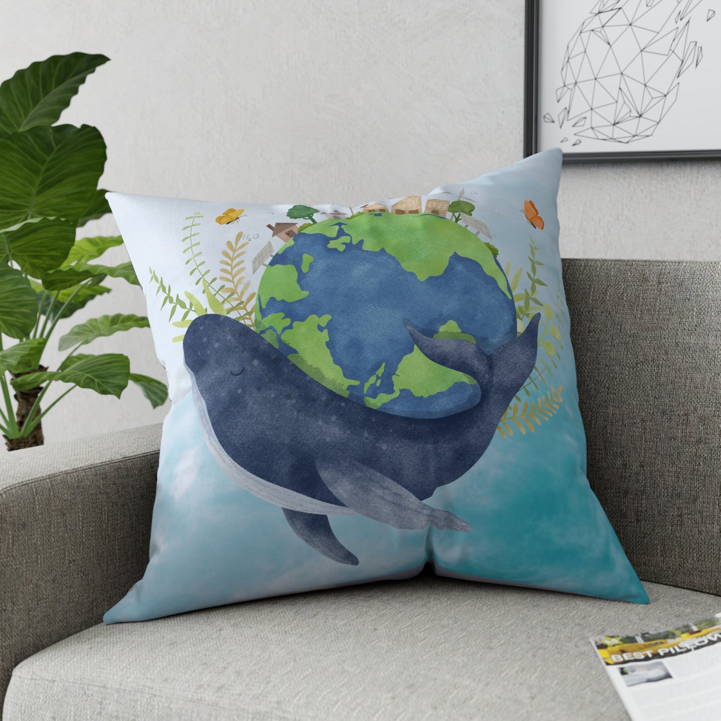 Earth & Mercury Pillow