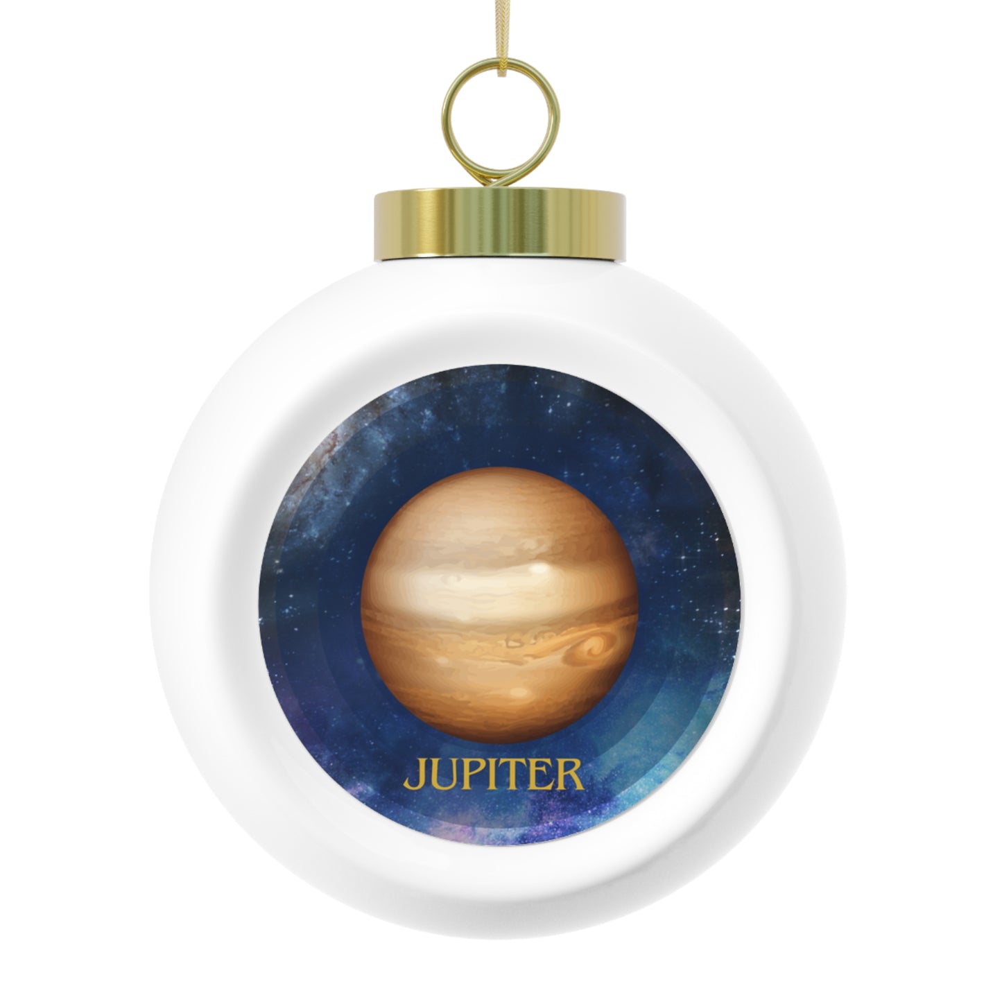 Jupiter Christmas Ball Ornament