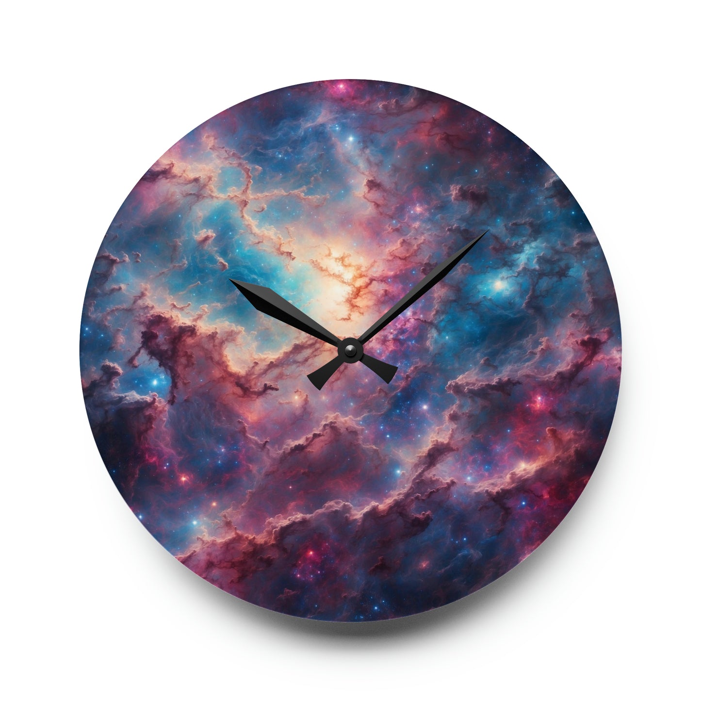 Galaxy Wall Clock
