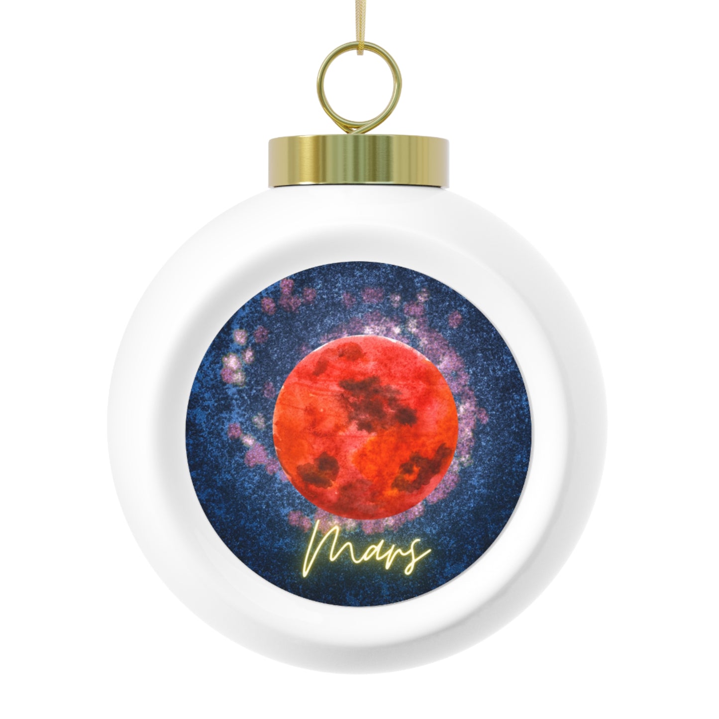 Mars Christmas Ball Ornament