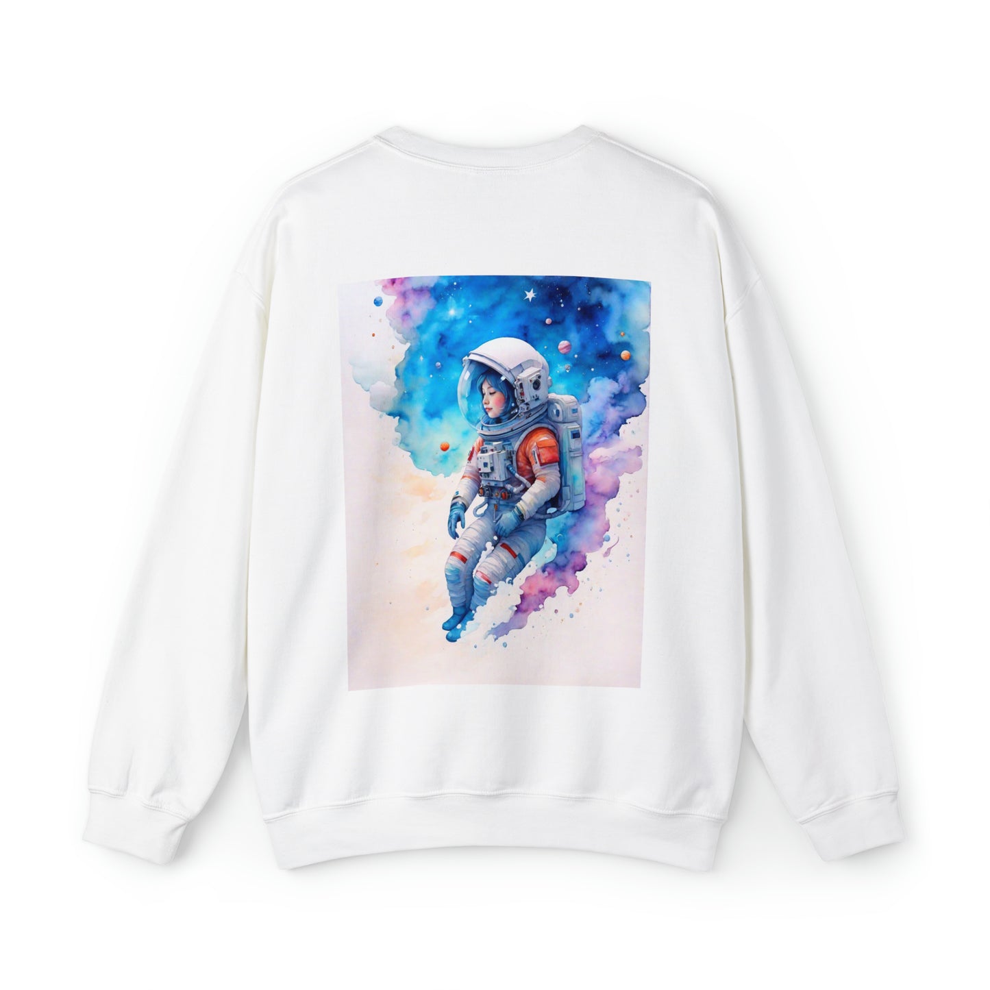 Watercolor Astronaut Sweatshirt