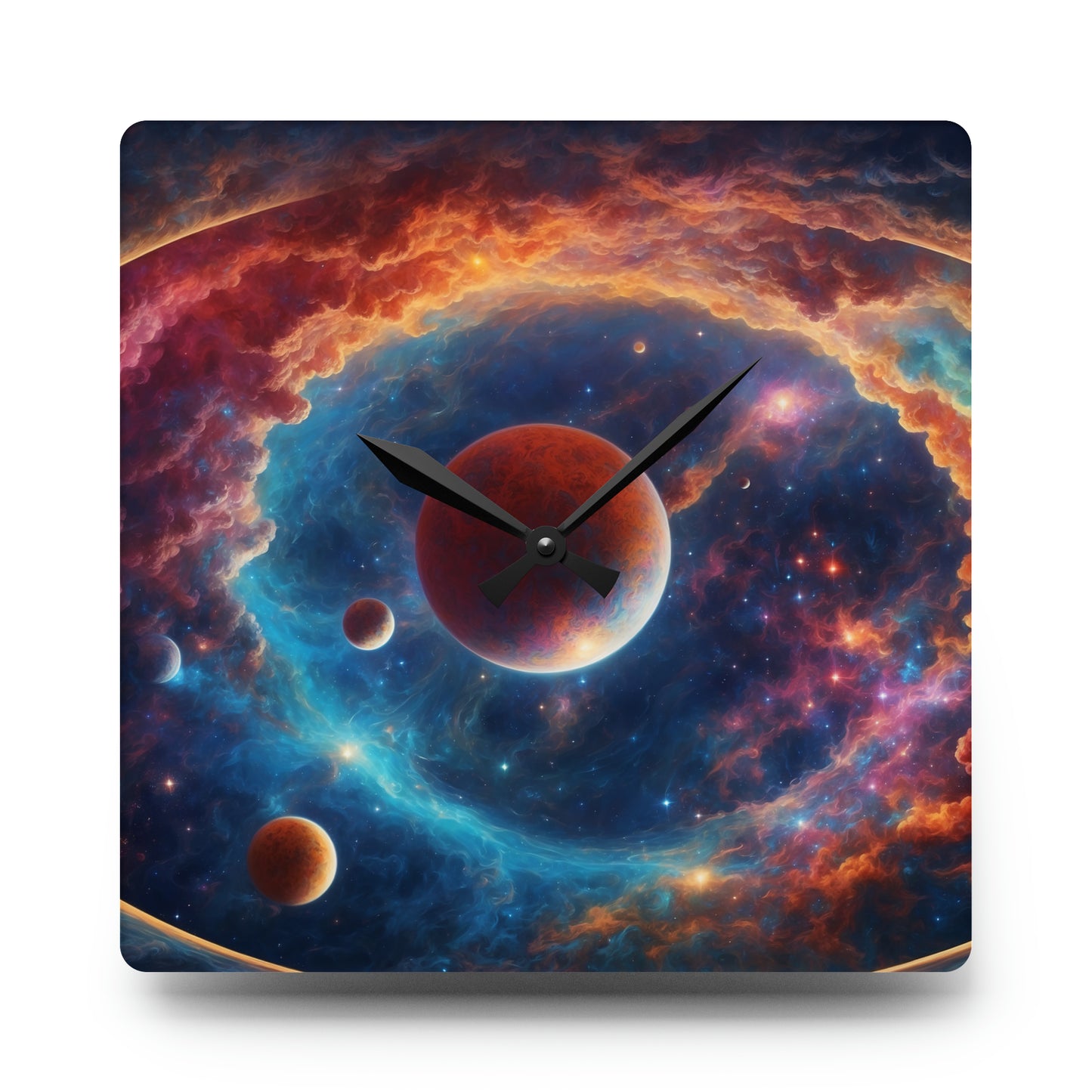Galaxy Wall Clock