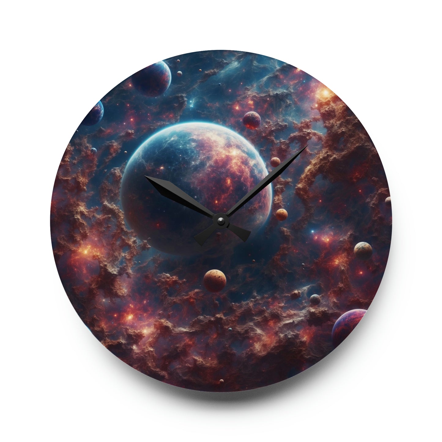 Galaxy Wall Clock