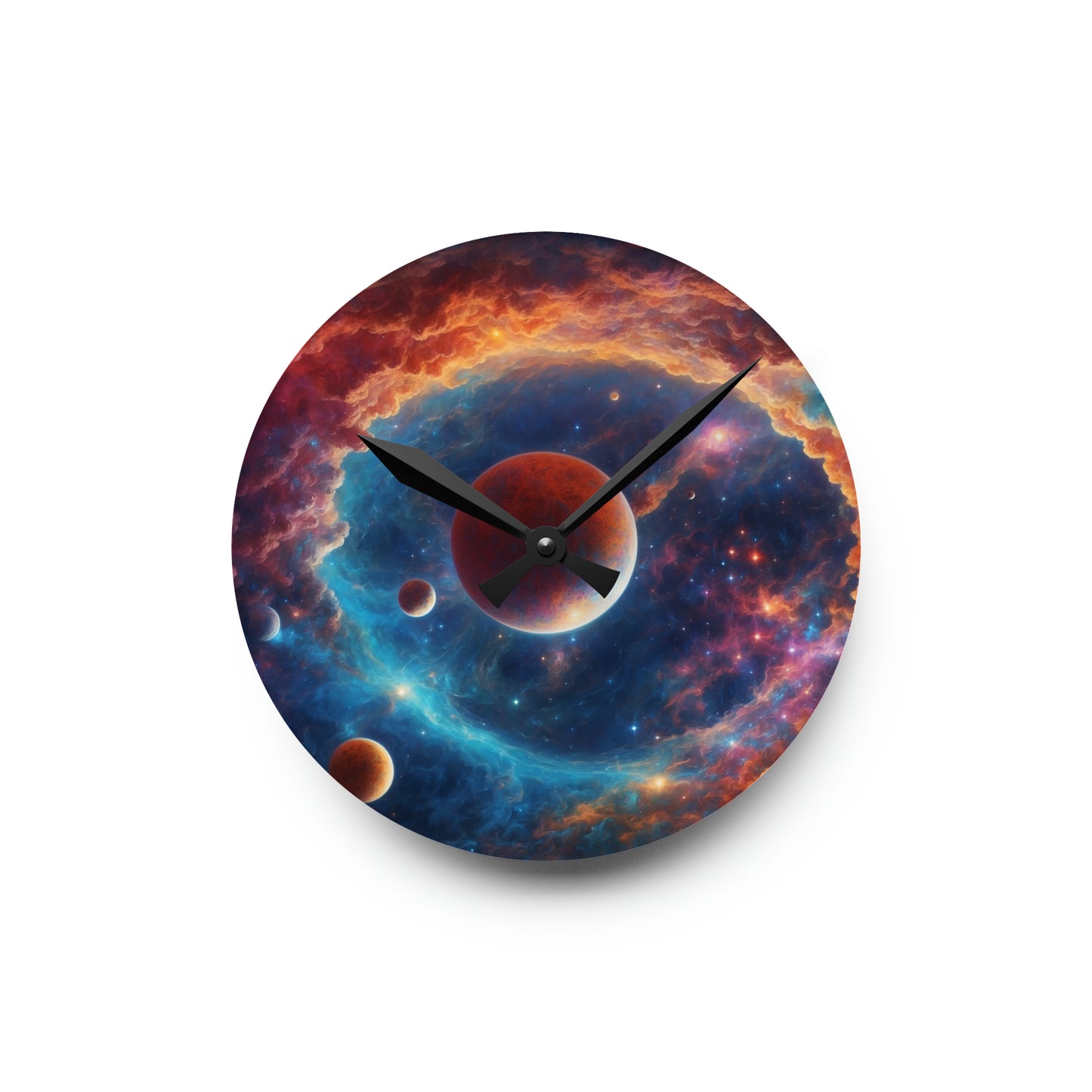 Galaxy Wall Clock