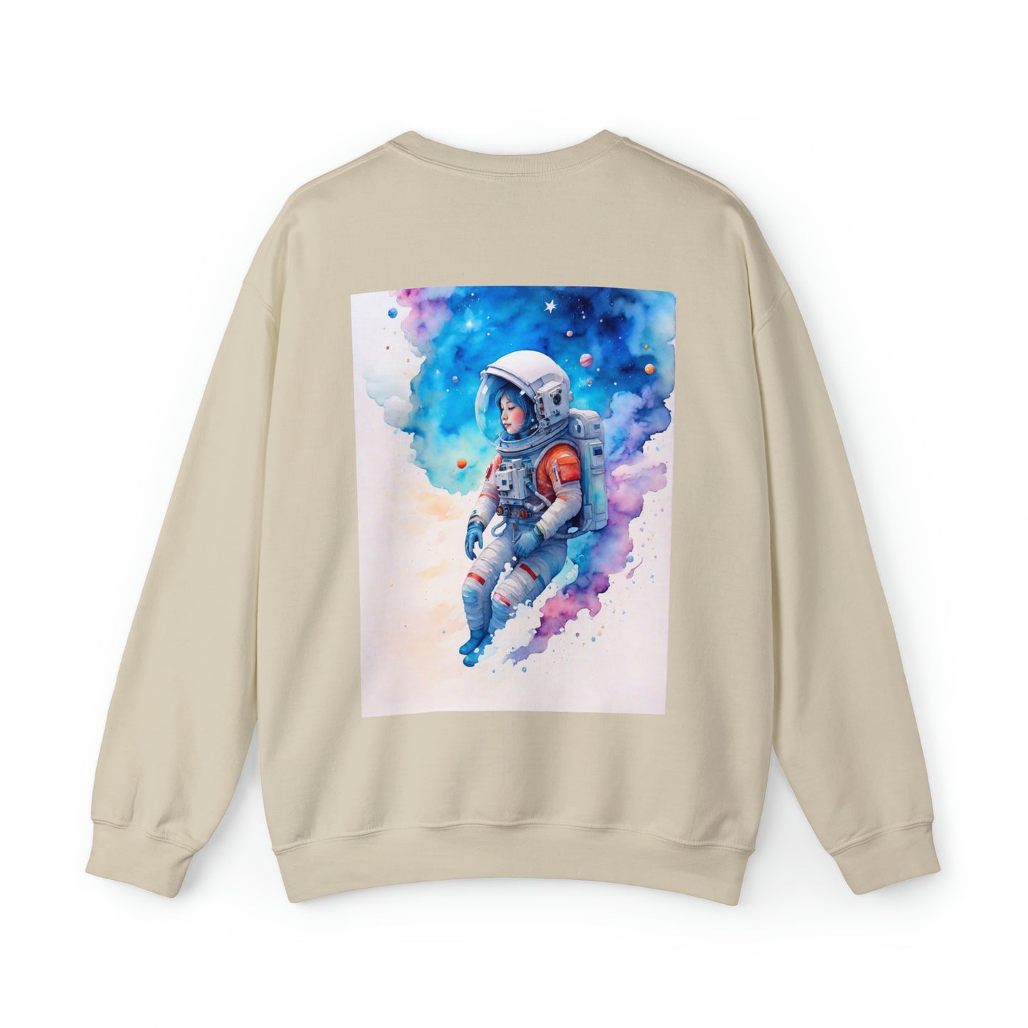 Watercolor Astronaut Sweatshirt