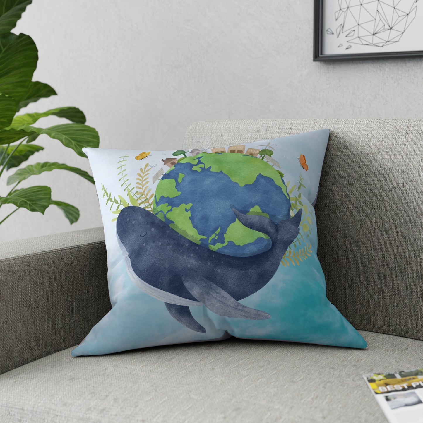 Earth & Mercury Pillow