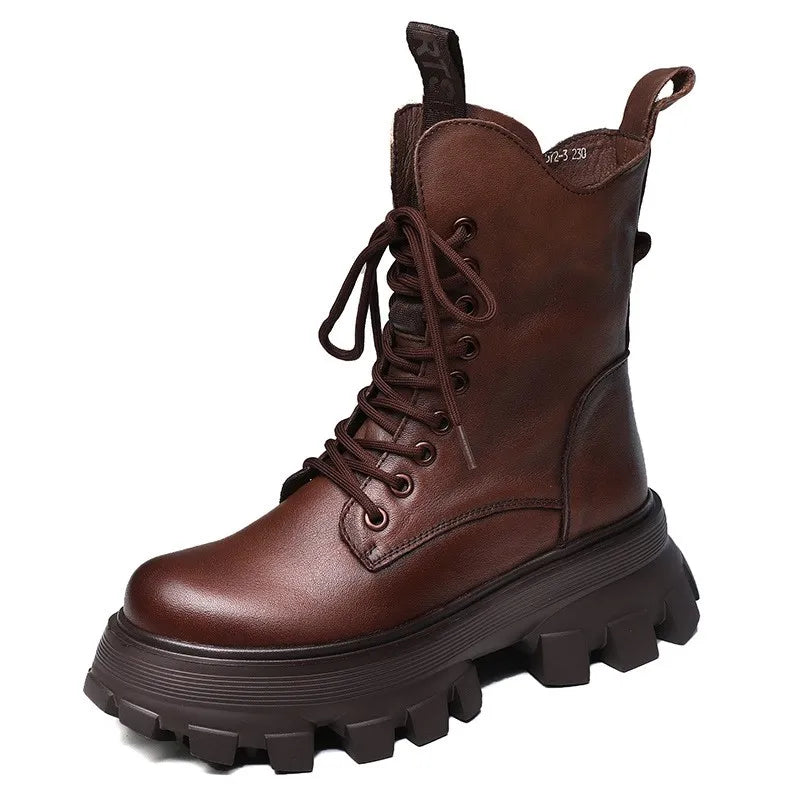 Lace-Up Boots Women