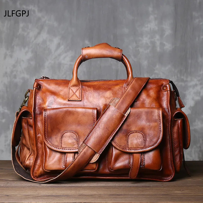 Pure Hand Polished Vintage Handbag