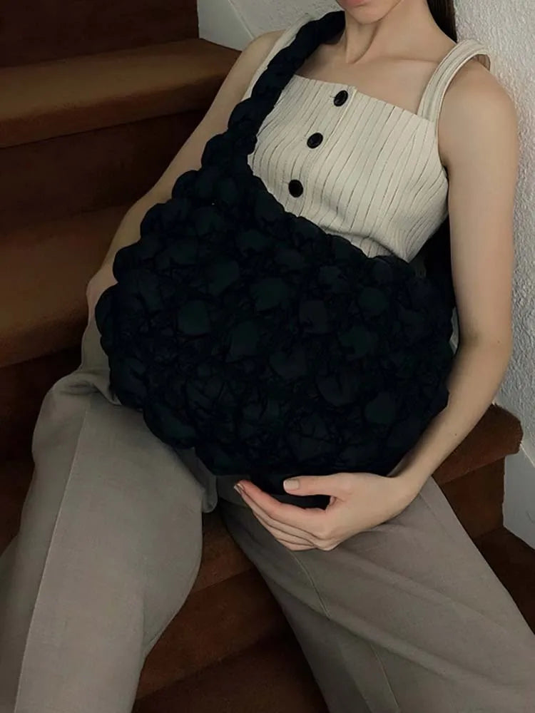 Shoulder Pleated bag