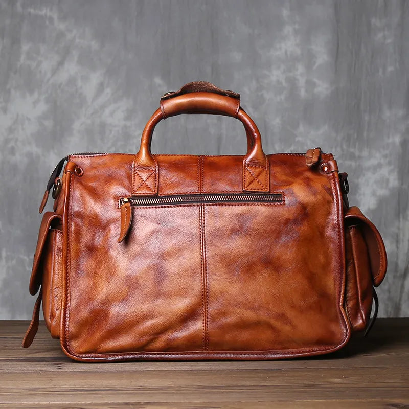 Pure Hand Polished Vintage Handbag