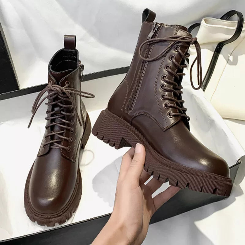 Brown Ankle Boots Women