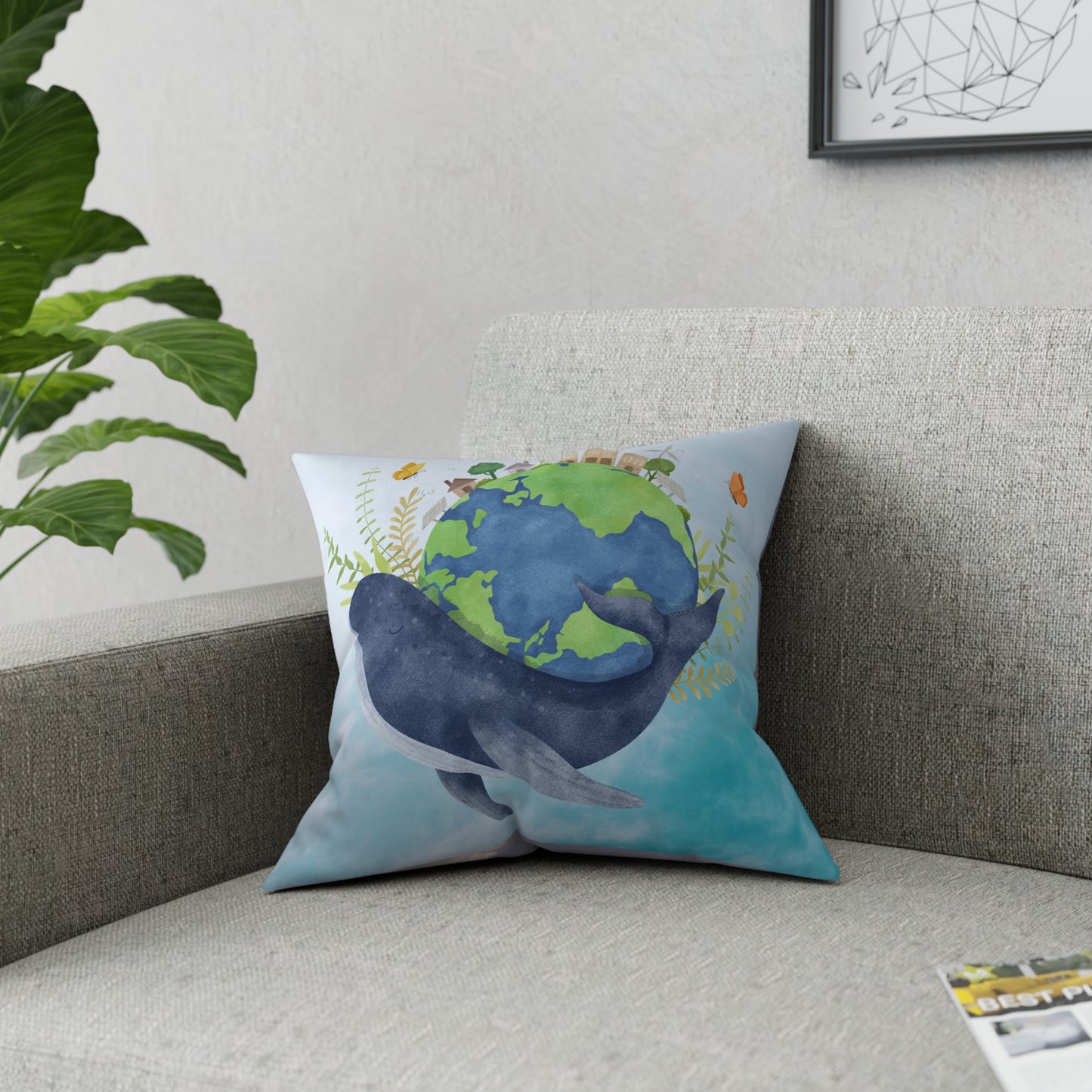 Earth & Mercury Pillow