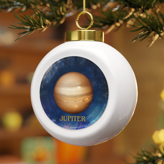 Jupiter Christmas Ball Ornament