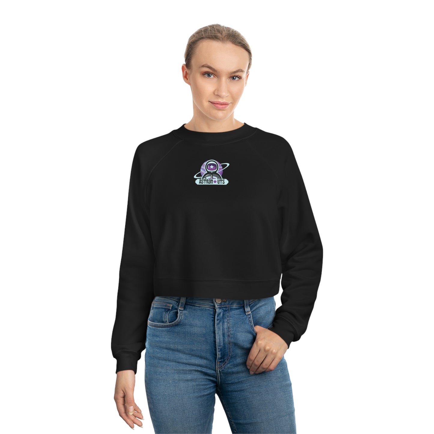 Astronaut Cropped Fleece Pullover