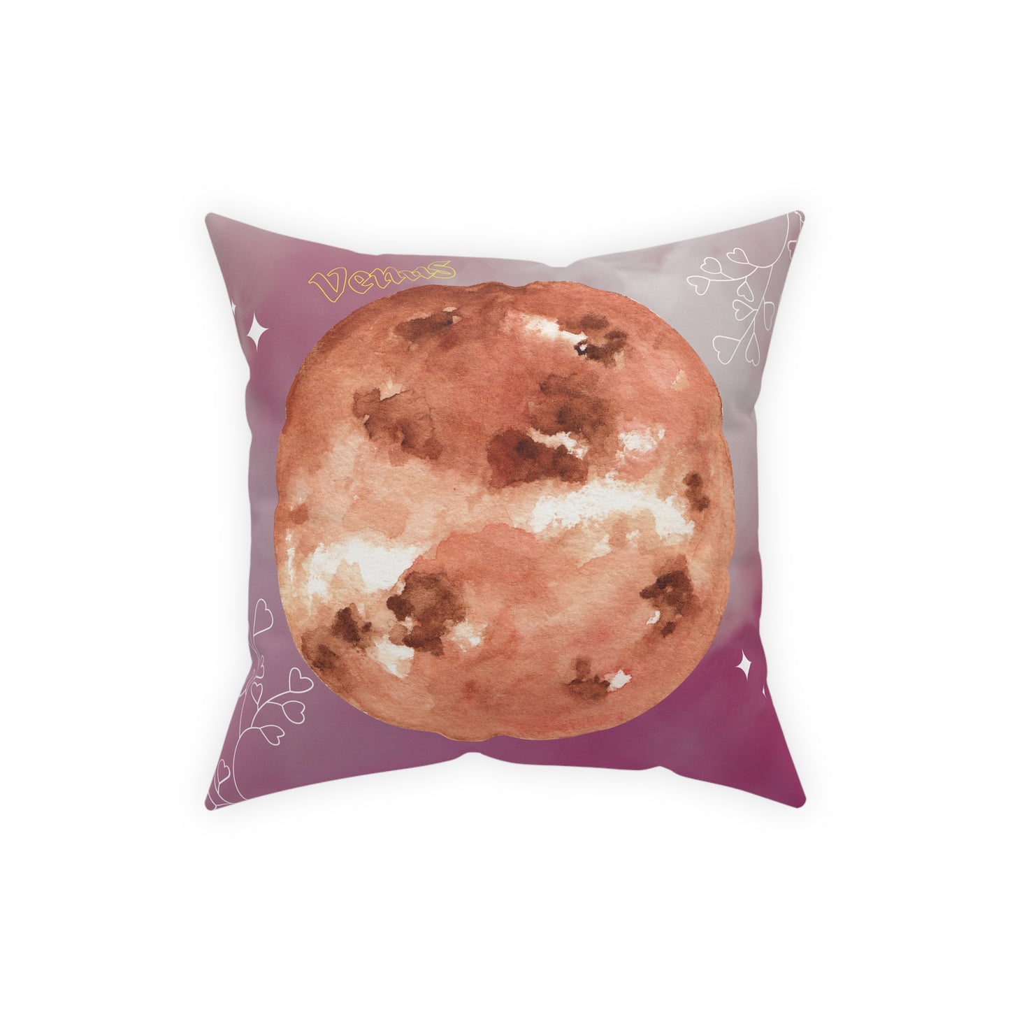 Neptune - Venus Throw Pillow