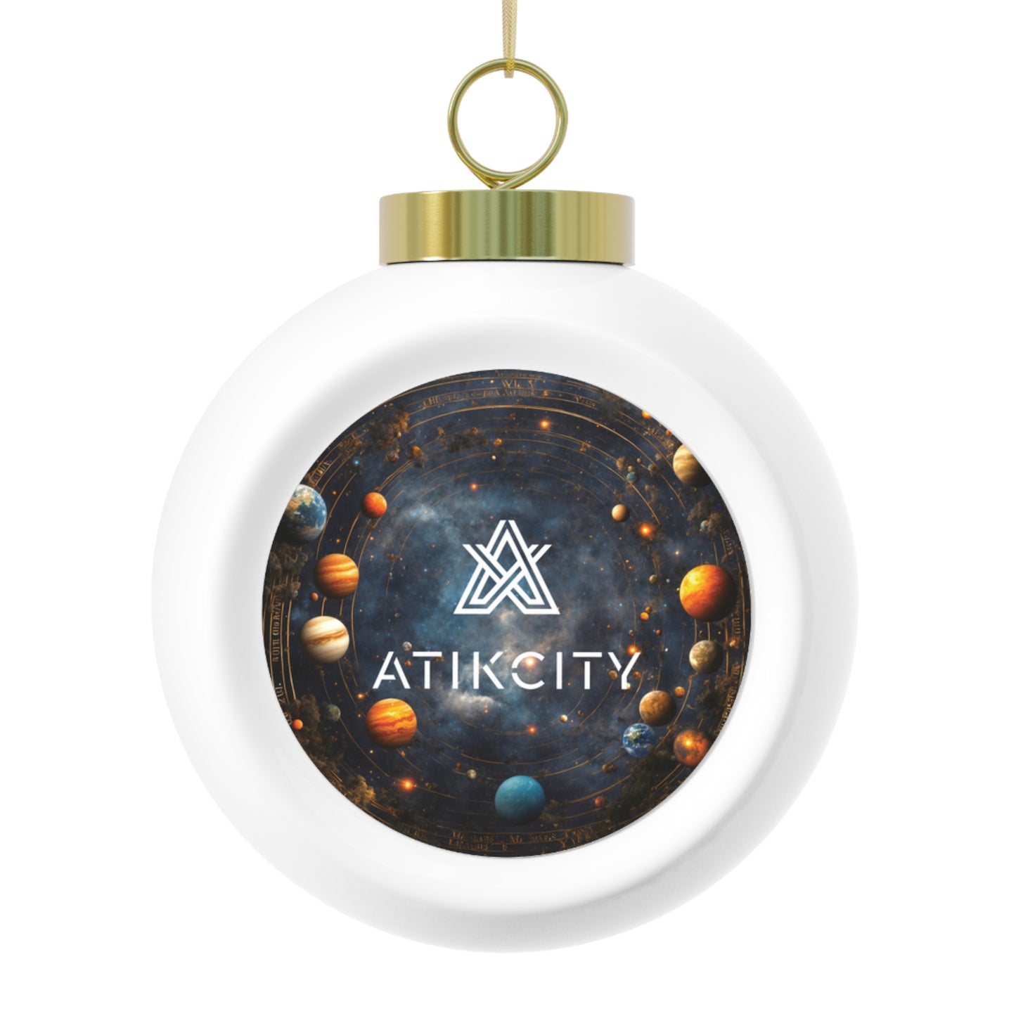 Atikcity Christmas Ball Ornament