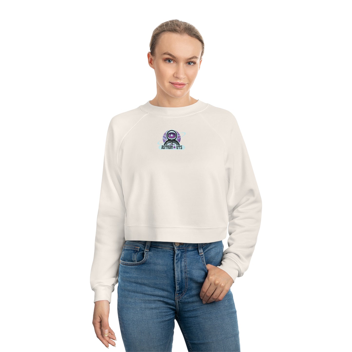 Astronaut Cropped Fleece Pullover