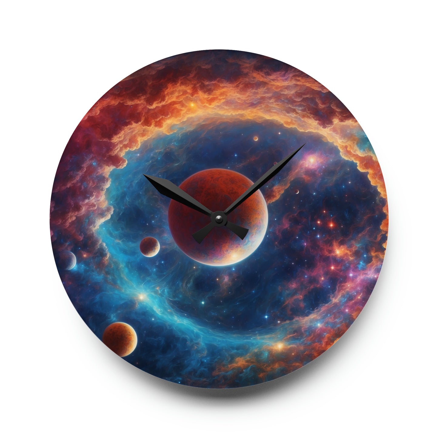 Galaxy Wall Clock