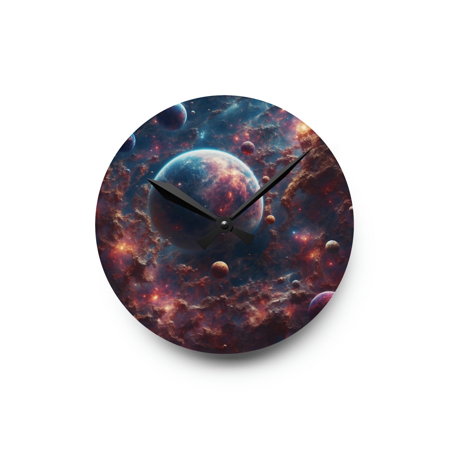 Galaxy Wall Clock