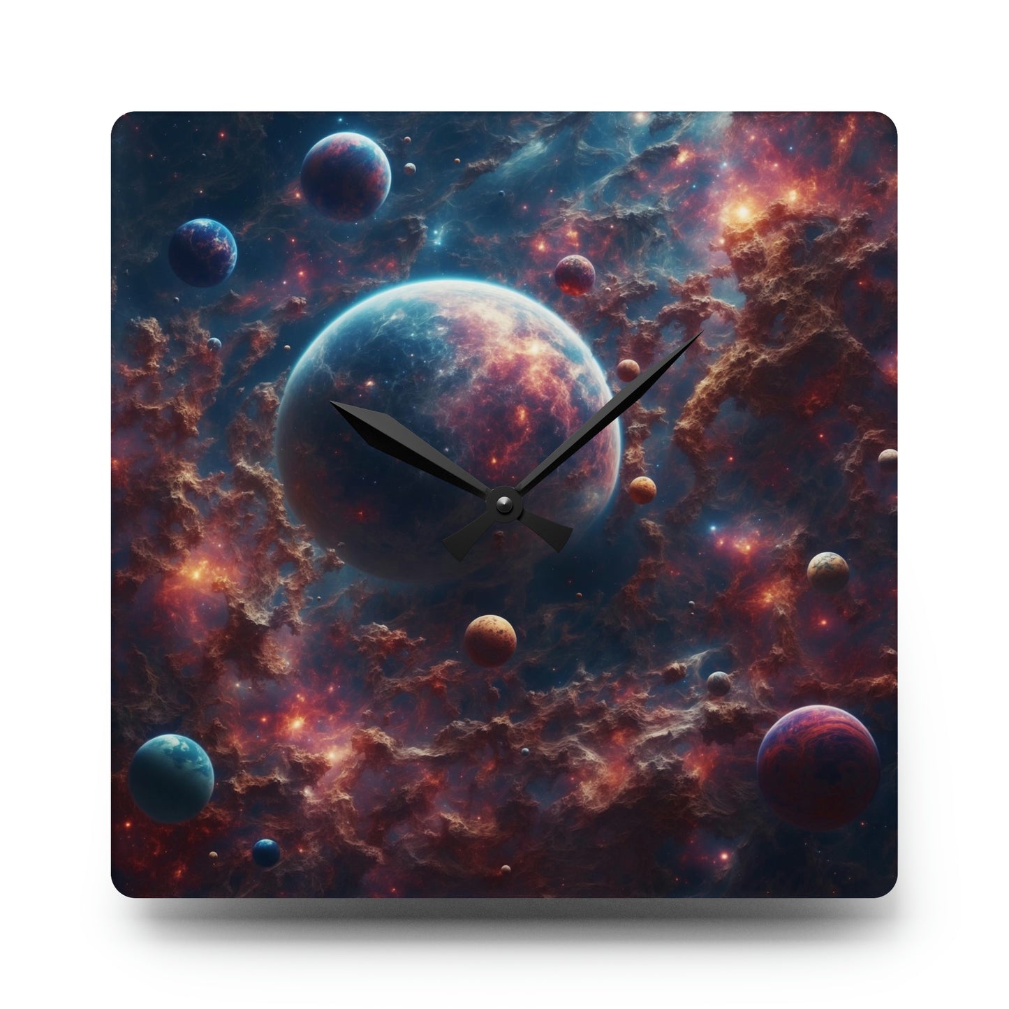 Galaxy Wall Clock