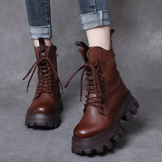 Lace-Up Boots Women